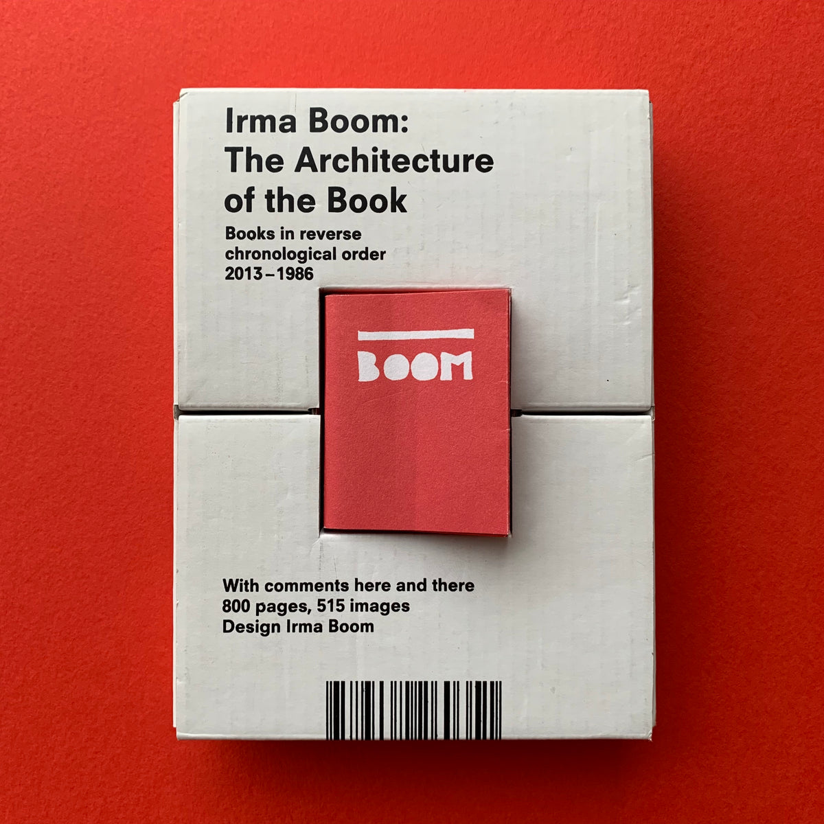 Irma Boom: The Architecture of the Book: Books in Reverse 