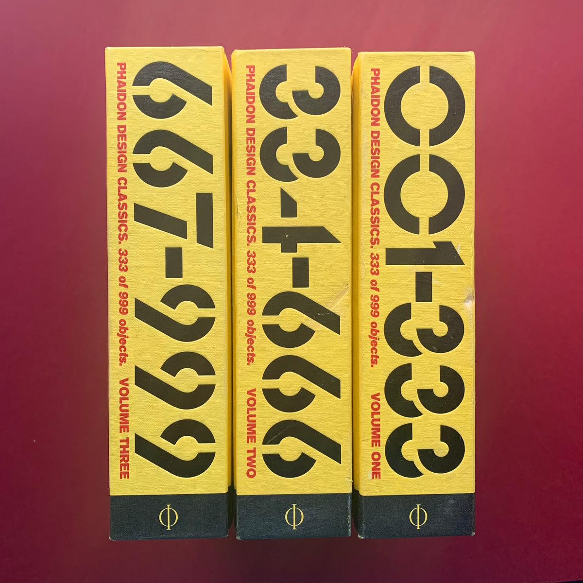 Phaidon 999 Design Classics (3 Vols) – The Print Arkive