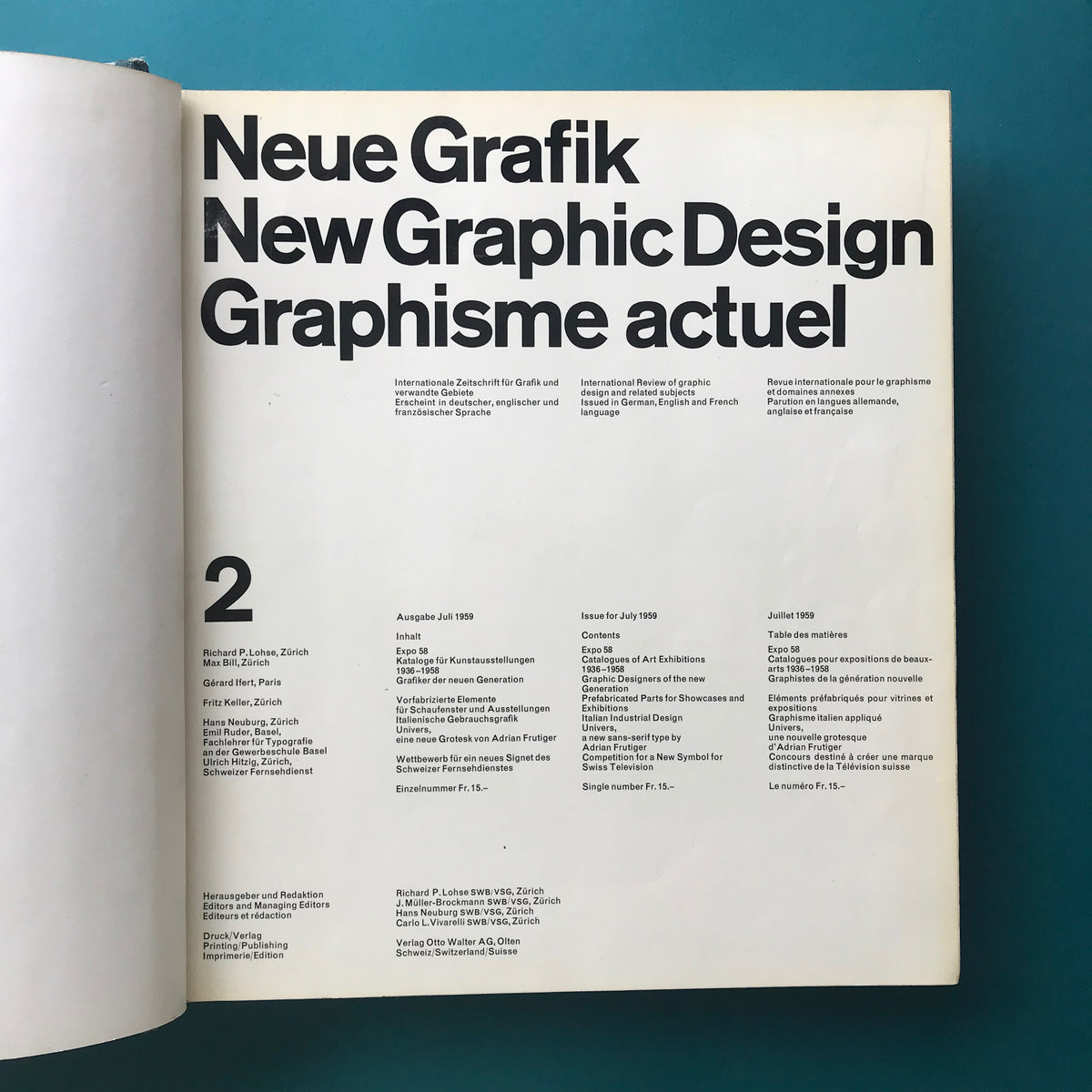 Neue Grafik / New Graphic Design / Graphisme actuel (Near complete