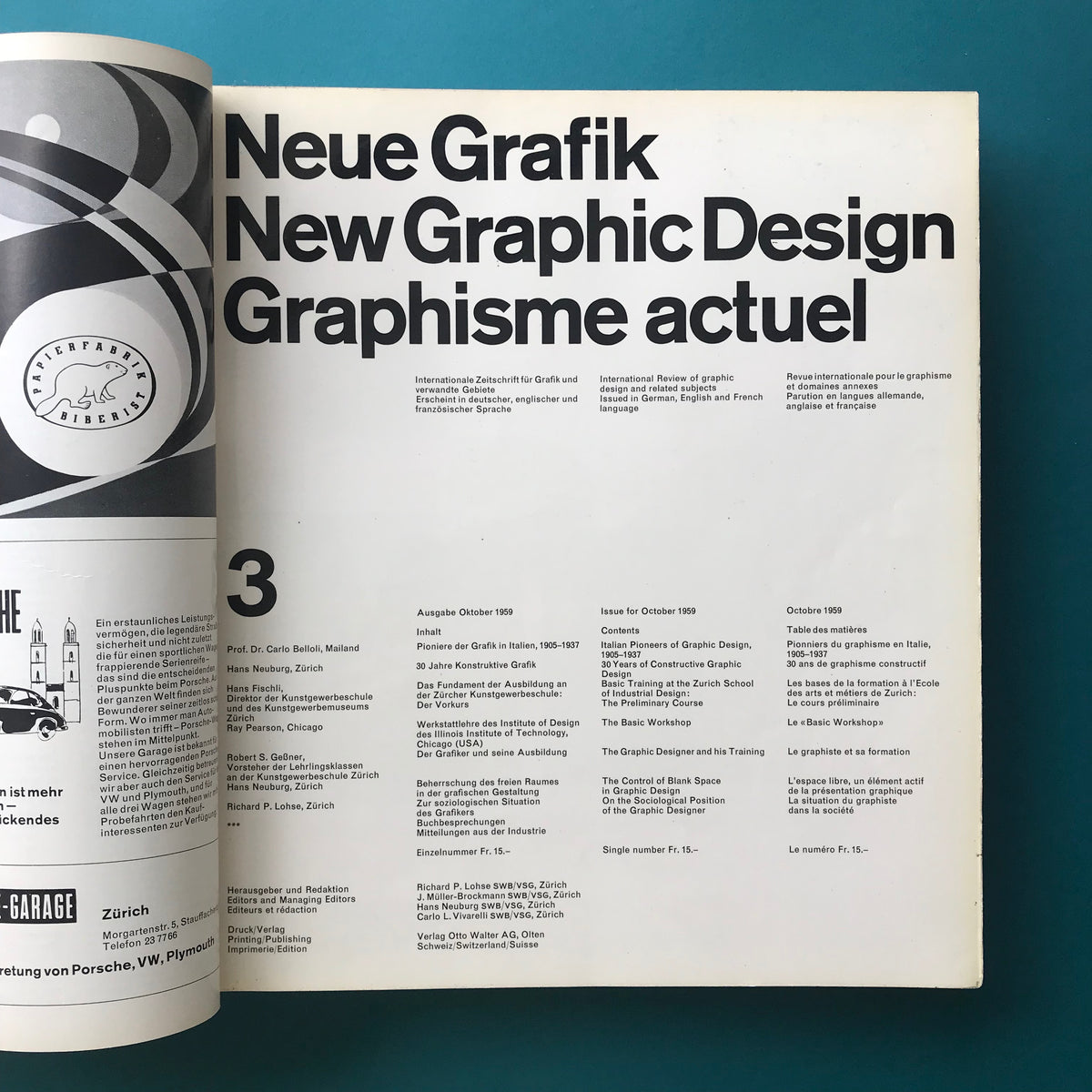 Neue Grafik / New Graphic Design / Graphisme actuel (Near complete 