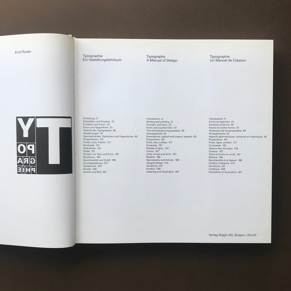 Typographie: A Manual of Design (Emil Ruder) – The Print Arkive