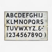 MOT Revised Alphabet, Photoprint (Ministry of Transport)