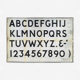 MOT Revised Alphabet, Photoprint (Ministry of Transport)