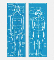 Henry Dreyfuss - The Measure of Man: Human Factors in Design (Complete portfolio with life-size posters)