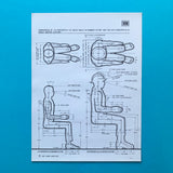 Henry Dreyfuss - The Measure of Man: Human Factors in Design (Complete portfolio with life-size posters)