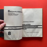 Bauhausbücher 8: Malerei Fotografie Film (Walter Gropius, L. Moholy-Nagy) 1st EDITION