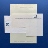 W M de Majo: Commercial and Industrial Design, Visual Presentation (Letterhead)