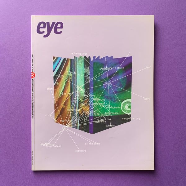 Eye - International Review of Graphic Design, magazine cover. Buy and sell the best graphic design books, magazines and posters with The Print Arkive.