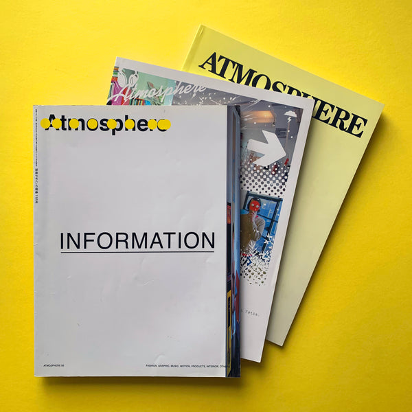 Atmosphere: Fashion, Graphics, Music, Motion, Products, Interiors, Others - Issues 00, 01, 02 magazine covers. Buy and sell the best Japanese books, magazines and posters with The Print Arkive.