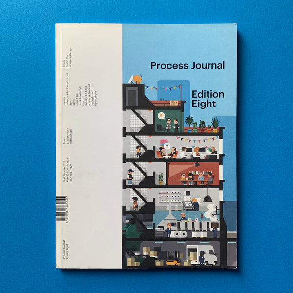 Process Journal: Edition Eight magazine cover. Buy and sell the best graphic design books, journals, magazines and posters with The Print Arkive.