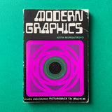 Modern Graphics book cover. Buy and sell the best vintage design books, journals, magazines and posters with The Print Arkive.