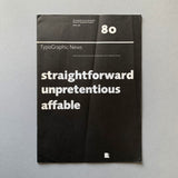 TypoGraphic News, No.80 Winter 1997