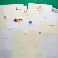 Cranes Crest Letterheads (x14 specimens)