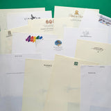 Cranes Crest Letterheads (x14 specimens)