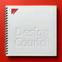 Design Council: Identity Handbook (Johnson Banks) - book cover. Buy and sell the best identity guidelines books, journals, magazines and posters with The Print Arkive.