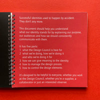 Design Council: Identity Handbook (Johnson Banks)