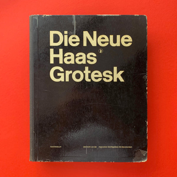 Die Neue Haas Grotesk / Helvetica (Josef Müller-Brockmann) - book cover. Buy and sell the best type specimen books, journals, magazines and posters with The Print Arkive.