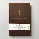 The Ten Commandments of Typography / Type Heresy: Breaking the Ten Commandments of Typography - book cover. Buy and sell the best typography books, journals, magazines and posters with The Print Arkive.