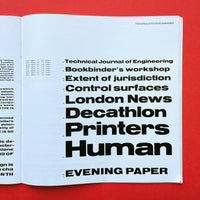 Helvetica Type Specimen [D. Stempel AG]