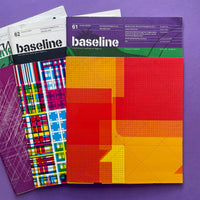 BASELINE, International Typographics Journal - book cover. Buy and sell the best graphic design books, journals, magazines and posters with The Print Arkive.