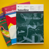 BASELINE, International Typographics Journal - book cover. Buy and sell the best graphic design books, journals, magazines and posters with The Print Arkive.