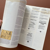 BASELINE: Typographics Magazine, Issue 4