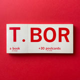 T.BOR a book: 30+ postcards (Tibor Kalman) - book cover. Buy and sell the best graphic design books, journals, magazines and posters with The Print Arkive.