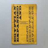 Egyptian Expanded, Stephenson Blake [Type Specimen] - leaflet cover. Buy and sell the best vintage type specimen books, journals, magazines and posters with The Print Arkive.