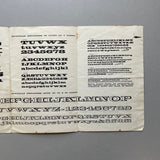 Egyptian Expanded and Egyptian Expanded Open, Stephenson, Blake & Co [Specimen Sheet]