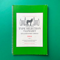 Grand Type Selection D’Alphabet [Typeface Index].  Buy and sell the best type specimen books, journals, magazines and posters with The Print Arkive.