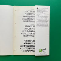 Alphabet New Typefaces [Specimen Sheets]