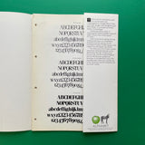 Alphabet New Typefaces [Specimen Sheets]