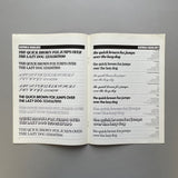 Berthold Fototypes: 45 Headlines Supplement, I-1980 & III-1981 [Typeface Directories]