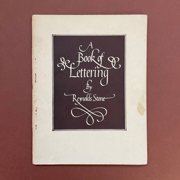 A Book of Lettering. Buy and sell the best typography books, journals, magazines and posters with The Print Arkive.