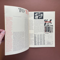 Typos 1: An international journal of typography