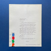 (Letterheads) Love Letters to: Gilbert; from: Saul Bass, Ivan Chermayeff, Lou Dorfsman, Gene Federico, Milton Glaser, George Lois, Herb Lubalin, Henry Wolf