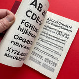 SB Types: Specimens of printing types from Stephenson Blake (1966)