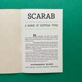 SB Scarab: A range of Egyptian Types (1937)