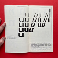 Graphismes by Frutiger: The Graphic work of Adrian Frutiger (Book and invitation)