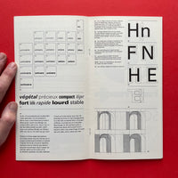 Graphismes by Frutiger: The Graphic work of Adrian Frutiger (Book and invitation)