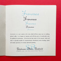 Stephenson Blake: Francesca, a new ronde (1948)