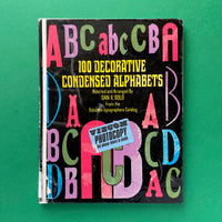 Decorative Condensed Alphabets. Buy and sell the best graphic design books, journals, magazines and posters with The Print Arkive.