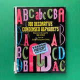 Decorative Condensed Alphabets. Buy and sell the best graphic design books, journals, magazines and posters with The Print Arkive.