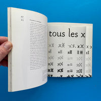 Pierre di Sciullo – Rosbeek 38, Expériences graphiques et typographiques