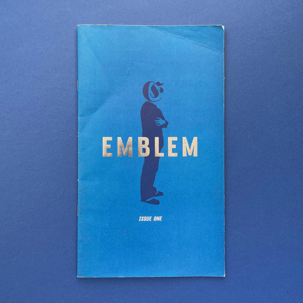 EMBLEM Issue One. Buy and sell the best graphic design books, journals, magazines and posters with The Print Arkive.