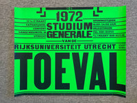 Toeval: studium generale 1972 [Poster]. Buy and sell the best original vintage posters with The Print Arkive.