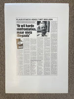 Klaus Staeck: Politieke Affiches [Poster]