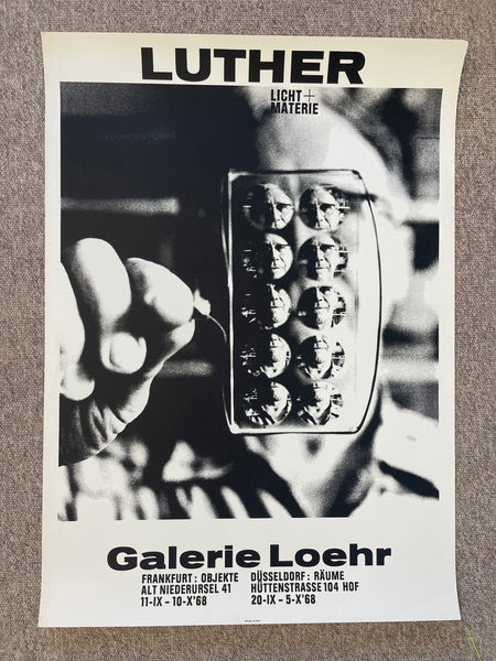 Luther Licht + Materie [Poster] Hofhaus Presse. Buy and sell the best original vintage posters with The Print Arkive.