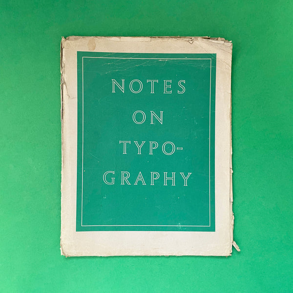 Notes of Typography: Ten sheets from WACE. Buy and sell the best graphic design books, journals, magazines and posters with The Print Arkive.