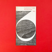 Graphismes by Frutiger / The Graphic Work of Adrian Frutiger, Monotype House 1964. Buy and sell the best graphic design books, journals, magazines and posters with The Print Arkive.